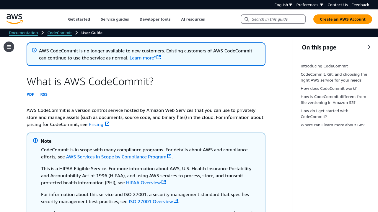 AWS CodeCommit
